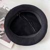 Boina de Lana Transfronteriza para Niños, Bonita Boina, Sombrero de Artista Retro Británico Cálido para Otoño e Invierno para Mujeres, Fábrica de Comercio Exterior