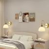 Lâmpada de parede Estilo silencioso retrô japonês quarto lâmpada de cabeceira sala de estar TV fundo parede escadas corredor corredor lâmpada de vidro
