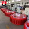 Separador de hierro electromagnético tipo seco serie RCDB con gabinete de control de potencia, máquina automática de eliminación de hierro tipo disco