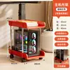 Soporte para host de computadora con ruedas, base móvil para caja de escritorio, adecuado para uso en el hogar y la oficina, estante de colocación inferior universal