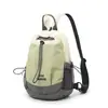 Bolsa de peito para garrafa de água para homens e mulheres, bolsa de ombro com cordão, bolsa transversal casual para viagem e caminhada com bloqueio de cores para celular, bolsa transversal, pochete para mulheres