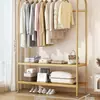 Perchero de pie para dormitorio, uso doméstico, perchero de esquina simple, estante de almacenamiento y secado de ropa para interior en esquina