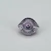 Producto Popular de Xiaohongshu: Ojo de Cielo Zirconia de Alto Carbono Corte Fuego Marquise 6x7.5mm Ojo del Diablo Aretes de Tachuela de Zirconia Venta al por Mayor