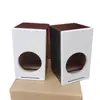 Caixa Vazia para Alto-falante de 4 polegadas 5 polegadas 6.5 polegadas 8 polegadas Subwoofer Caixa Vazia Passiva Carcaça Labirinto de Áudio Full Range DIY