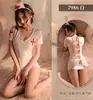 Ropa Interior Sexy Erxi Falda Abullonada de Malla Disfraz de Sirvienta Hueco Tentación Uniforme Conjunto de una Pieza Dropshipping