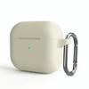 Adequado para Estojo de Fone de Ouvido Bluetooth Apple Airpods3 Estojo de Silicone Líquido Estojo de Fone de Ouvido Espesso de Peça Única Tipo Gancho