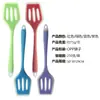 Utensilios de Cocina Multifuncionales de Silicona, Espátula y Cuchara de Silicona de Grado Alimenticio, Espátula Especial de Silicona para Sartenes Antiadherentes Domésticas