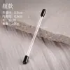 Tubo de Incenso Acrílico Transparente Tubo de Incenso Barril de Incenso Doméstico Longo Grande Plástico Casca Dura Incenso de Agarwood