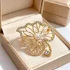 Broche de Tulipán de Zirconia de Alta Gama Xiliang Feizi Corsage de Tulipán Colorido Estilo Coreano Pin de Regalo Elegante Venta al por Mayor