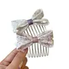 Nuevo Peine con Lazo para el Cabello 2026 para Mujeres, Dulce y Lindo Accesorio Floral para Flequillo, Pinza para Flequillo, Pinza Lateral, Pasador, Adorno para el Cabello