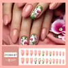 Pegatinas Europeas y Americanas Más Vendidas Sexys Dulces y Frescas para Uñas Parches Sencillos para Uñas Postizas Productos Terminados Venta al por Mayor Exportación Uñas Portátiles