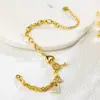 Pulsera de Doble Capa con Candado y Llave en Forma de Corazón Estilo 2026 para Mujer, Acero de Titanio Chapado en Oro con Diamantes, Joyería Versátil de Diseño Nicho