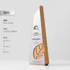 Trofeo Creativo de Madera Maciza y Cristal Hecho a Medida Premio de Alta Gama para Empleados Campeones, Competición, Reunión Anual y Premios de Honor