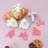 Nuevo Producto Shoubi Nanshan Molde de Primavera para Panes con Forma de Flor, Diseños Realistas de Panecillos y Panes, Molde para Hornear Pasteles de Fondant