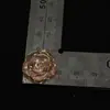 Serie Monocromática de Rosa con Borde Dorado Zapatos con Agujero Hechos a Mano DIY Funda para Teléfono Accesorios para Ropa Venta al por Mayor En Stock Nuevo Diseño