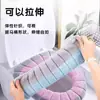 Cojín Portátil para Asiento de Inodoro Otoño e Invierno Tejido Junta para Inodoro Cubierta de Inodoro Lavable Engrosada Cubierta de Inodoro Todo Incluido