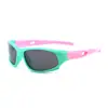 Gafas de Sol Polarizadas de Silicona para Niños Gafas de Ciclismo para Niños y Niñas Deportes al Aire Libre Genial Modelo Infantil 816