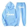 Traje deportivo NOFS para hombre, ropa de calle, ropa deportiva Corteiz, sudadera holgada con estampado del alfabeto