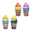 Botella de Helado de Burbujas Antiderrames para Bebé, Invertible para Prevenir Derrames, Palo de Juguete Portátil para Soplar Burbujas al Aire Libre para Niños