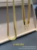 Collar de Oro de 18K Au750 Sólido No Desmontable Versátil DIY Ajustable Súper Brillante Lujo Ligero Cadena para Clavícula que Combina con Todo