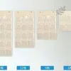 Bolsa de Almacenamiento Transparente para Teléfono Móvil de Tela Oxford Bolsa Colgante Bolsa para Tarjetas Bolsa para Teléfono Móvil Bolsa de Almacenamiento Colgante de Pared