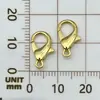 9 colores alta calidad 302 broche de langosta 12mm aleación de zinc electrochapado broche de langosta collar pulsera accesorios base para joyería diy