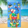 Crayon Shin-Chan~Toalha de Banho Adulto em Microfibra, Toalha de Natação, Toalha Portátil de Viagem Desenho Animado Infantil, Toalha de Praia