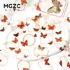 Paquete de Pegatinas Ciudad del Crepúsculo Serie Mariposa Fusu Diario de Mariposas Material para Manualidades Pegatinas Decorativas 30 Hojas 6 Diseños