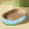 Cama extragrande para gatos con rascador, duradera y que no se cae, adecuada para todas las estaciones, juguete universal y accesorio para afilar las uñas para gatos