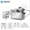 Masseira Automática de Três Rolos Máquina de Massa Folhada Multifuncional Máquina de Massa de Gema de Ovo Massa de Amêndoa Massa Folhada Máquina de Enchimento e Moldagem em Aço Inoxidável