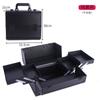 Portátil Multi-camada de armazenamento cosmético Case Nail Art portátil e ferramentas de maquiagem Armazenamento Case impermeável liga de alumínio Makeup Tattoo Box