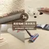 Alfombra para Sala de Estar, Lavable y Limpiable, Estilo Vintage Crema, Lujo Ligero Francés, Alfombrilla de Piso para Sofá de Dormitorio de Gama Alta, Cobertura Completa de Área Grande