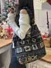 51253 Bolso de Hombro Casual de Felpa Estilo Étnico de Gran Capacidad para Salir Bolsas para Compras Artículos Varios Bolso Bandolera de Estudiante