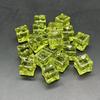 Acrílico cuadrado transparente hielo de 18 mm color luminoso flash fino hielo diy hecho a mano luminoso hielo bolsa ciega