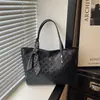 Viene con un pañuelo, moda retro europea y americana, gran capacidad, nuevo 2026, bolso de mano casual simple, tote, bolso de hombro/axila moderno