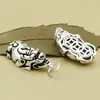 Accesorios de Plata de Ley S925 Colgante de Cobre de la Suerte Pulsera de Cristal Accesorios Hechos a Mano DIY Plata Tailandesa Accesorios al por Mayor