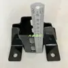 Conector hebilla de fijación para valla de barandilla accesorios de sujeción para red de aislamiento de equipo robotizado anillo de presión bisagra de oreja cubierta de pie