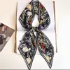 Bufanda de Seda para Mujer 2026 Nuevo Estilo Bufanda para Cuello con Sensación de Lujo, Larga y Rayada para Otoño, Combinable con Camisas, Estilo Coreano, Bufanda Versátil