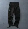 Pantalones Casuales de Algodón Puro para Exteriores de Otoño para Hombre, Pantalones Casuales Rectos, Multibolsillos, Cálidos, Pantalones de Trabajo para Hombre