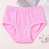 Roupa íntima para Meia-idade e Idosos Feminina Algodão Puro Homem Velho Tamanho Grande Plus Size Extra Grande Mãe Calcinhas Shorts de Cintura Alta
