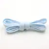 Cordones planos de algodón poliéster cordones planos resistentes al desgaste antideslizantes cordones deportivos multicolor opcionales botas de caña alta zapatos casuales moda imprescindible