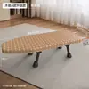 Tabla de Planchar, Mesa de Planchar de Madera Maciza, Tabla de Planchar Plegable para el Hogar, Almohadilla Pequeña de Madera Maciza para Planchar de Escritorio, Soporte para Almohadilla de Planchar