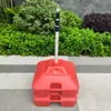 Suporte Frame Rede de Sombra Suporte Suporte Rede de Sombra Haste de Fixação Haste à Prova de Vento Proteção Solar Coluna de Rede para Plantas Terraço