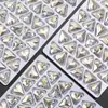 K9 Huazi corte boutique 12*13 ranura fondo puntiagudo decoración de diamante de corazón grande torcido Super flash cristal vidrio joyería para uñas
