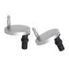 Venta al por mayor Accesorios de Tornillo de Asiento de Inodoro Antiguo Cubierta de Acero Inoxidable Conector de Tornillo Inodoro Expansión Fija Superior