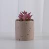 Vaso de Flor Cerâmico Cilíndrico Personalizado Meio Esmalte Speckle Barato Atacado Decoração de Jardinagem Vaso de Flor Suculenta Casamento Decoração de Casa Vaso de Flor Cerâmico