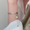 Pulsera de Hombre de Jengibre con Graffiti para Mujer, Moda Estilo Coreano, Diseño Único Ins de Nicho, Joyería de Mano de Oso de Dibujos Animados de Nuevo Estilo