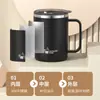 Taza de Acero Inoxidable con Tapa Taza de Oficina Taza de Café Aislada de Doble Pared Taza de Té para Pareja Taza para Beber