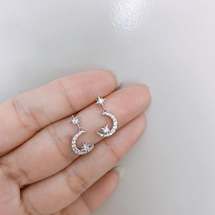 ED803591月亮耳钉