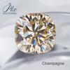 Moissanita en forma de diamante desnudo de 4,5 x 4,5 mm, cojín cuadrado grueso en forma de almohada, joyería de diamantes de colores con piedra, venta al por mayor